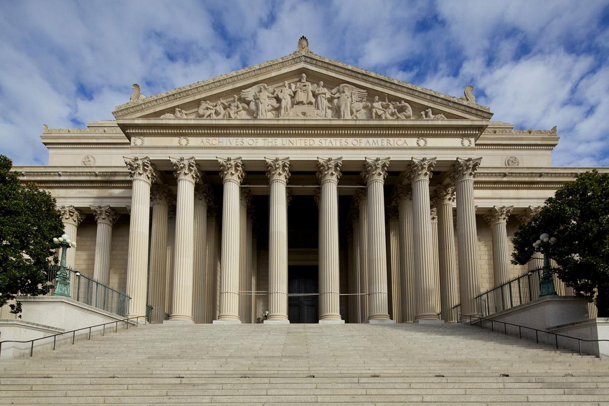 National Archives Building, Washington DC (National Archives photo by Michelle Farnsworth)