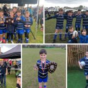 There was a lot to celebrate for the young Accies at the Greenock tournament.