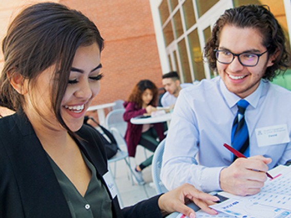 Students Studying