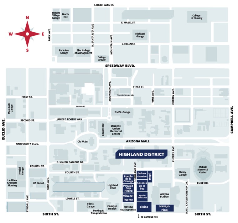 Highland District Map