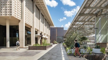 ASU buildings on Tempe campus