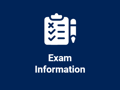 Exam Information tile