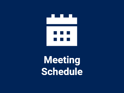 Meeting Schedule