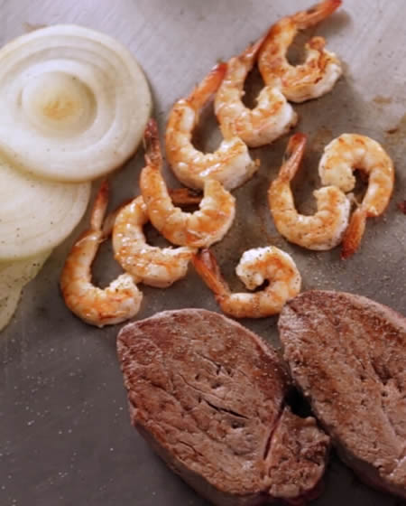 STEAK AND SHRIMP