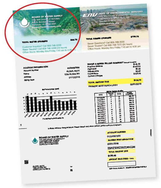 bws water bill