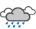 Sprühregen; zum Wetter in Bayern heute