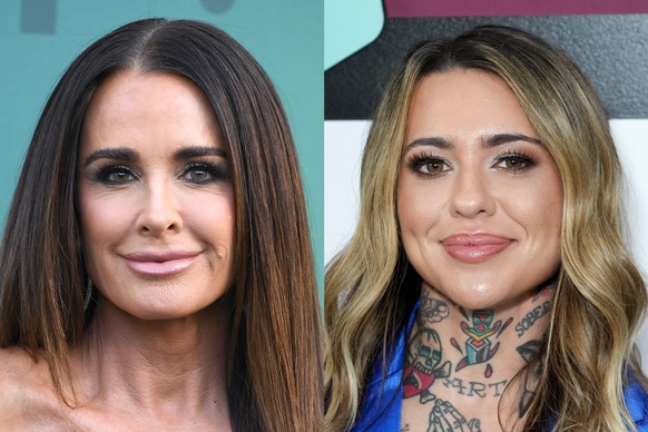 A split of Kyle Richards and Morgan Wade.