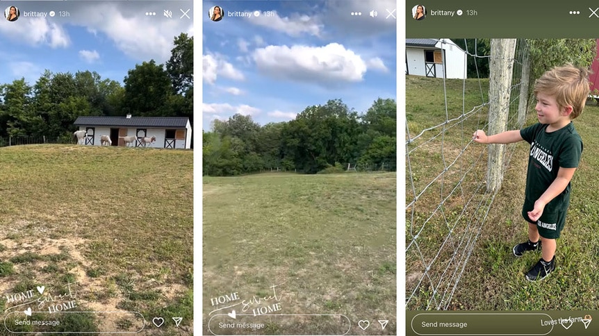 A series of Brittany Cartwright's family farm.