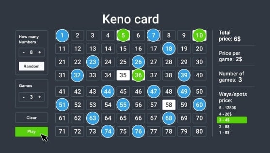 Keno 4