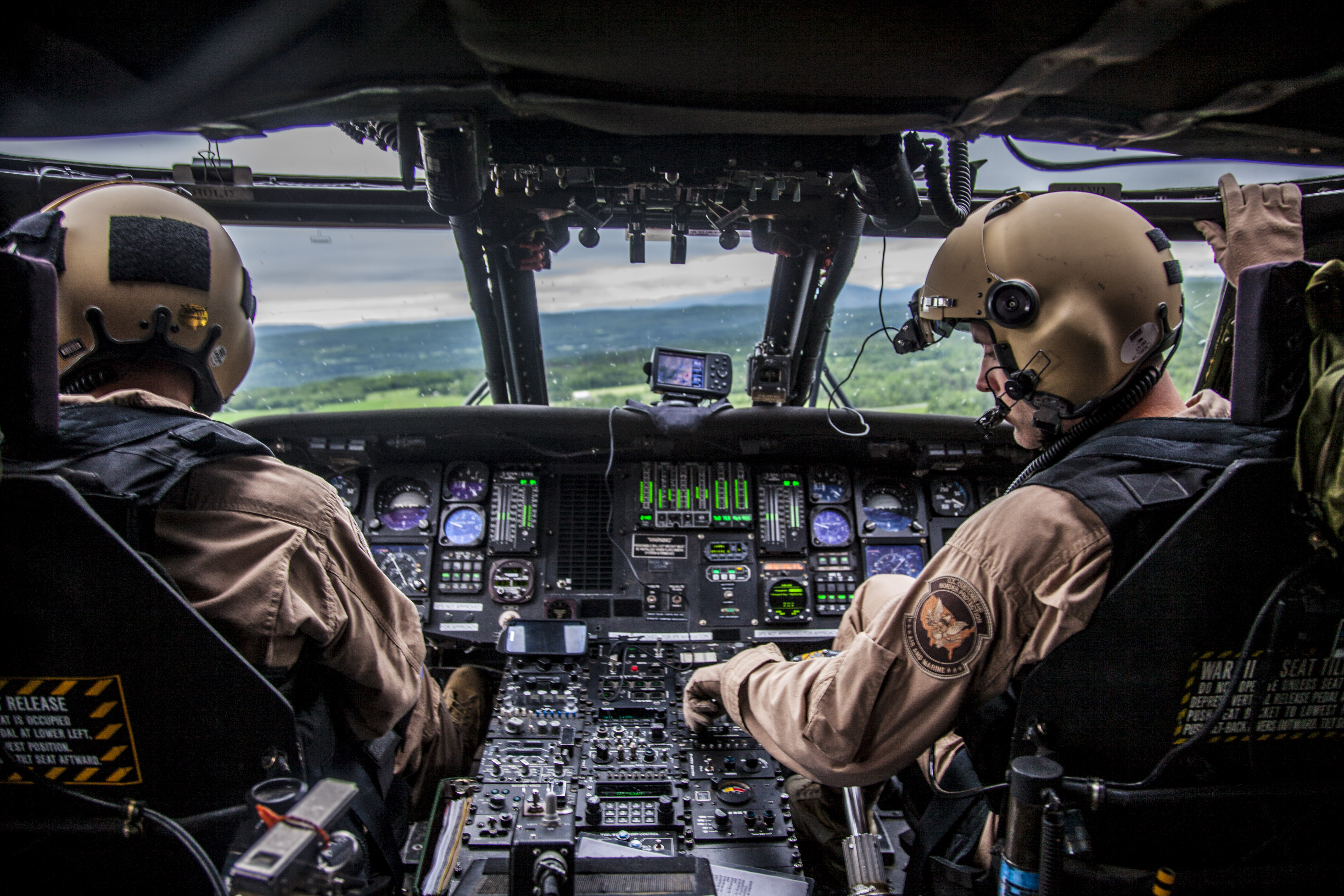 A UH-60 crew assists in the search for Richard Matt and David Sweat in upstate New York.