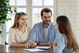 people sitting at table