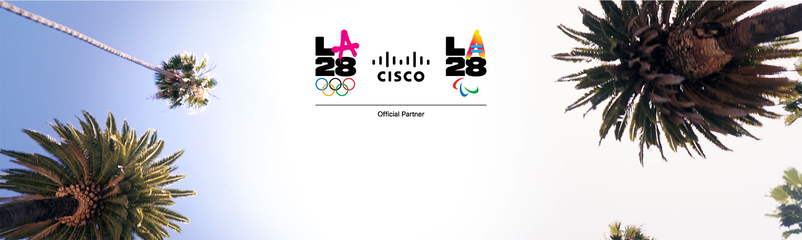 Cisco is an official partner of the LA28 Games
