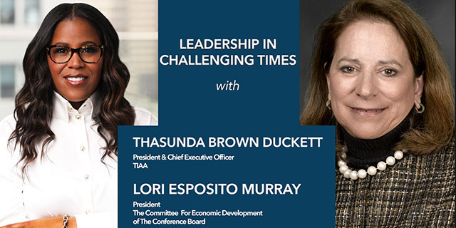 Leadership in Challenging Times: A Discussion with Thasunda Brown Duckett, TIAA