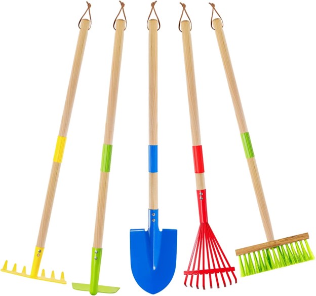 Recalled Theefun Kids Gardening Tools, model number HJL-001