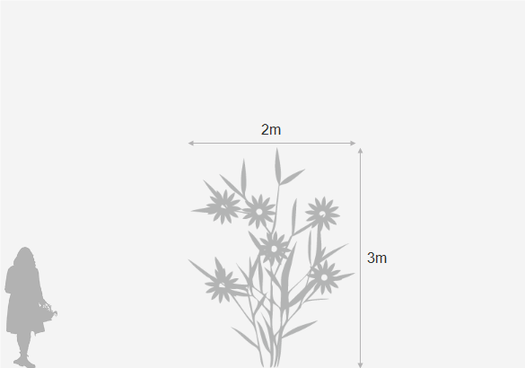 Eventual height and spread