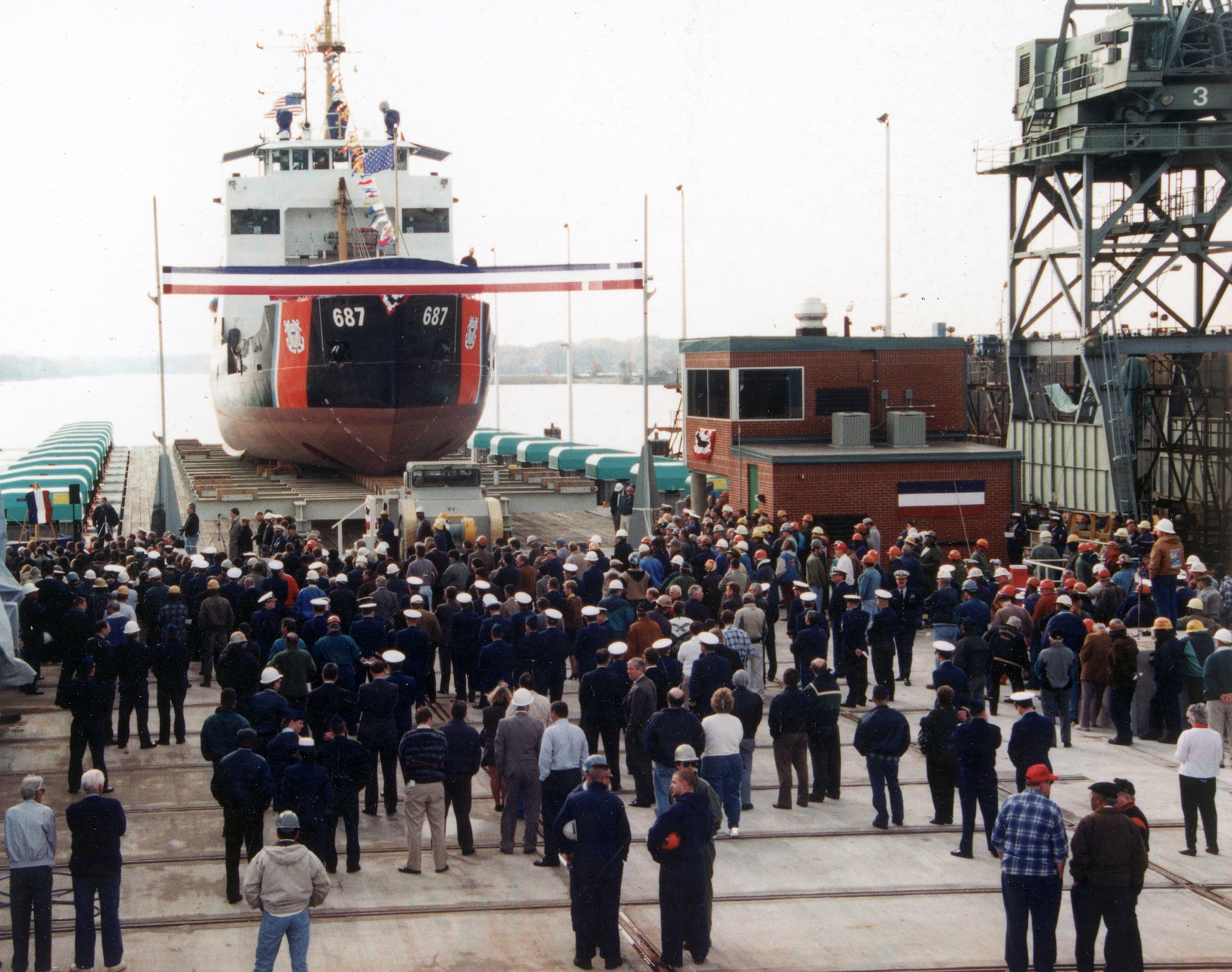 Photo of boat launching