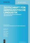 Zeitschrift für germanistische Linguistik