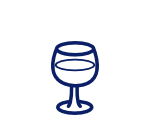 Wine glass icon