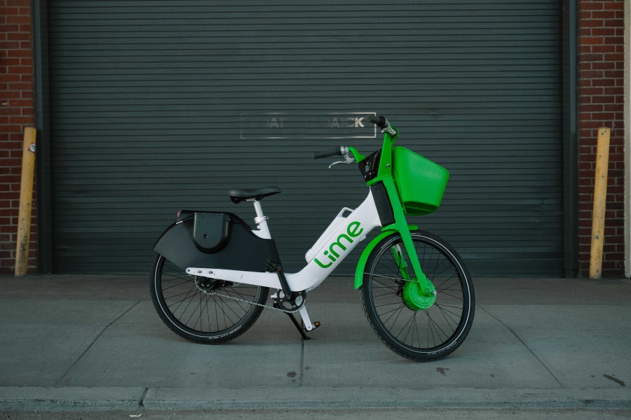 Photo of Lime e-bike model 4.0