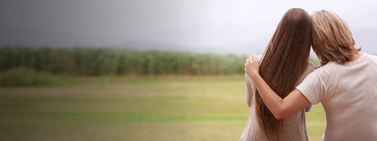 cancer care | two women embracing