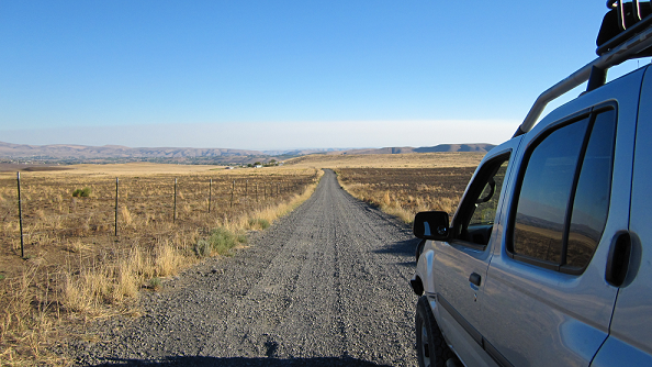 gravel road eastside