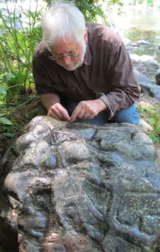 DNR Photo: Lee Stilson, former DNR archeologist