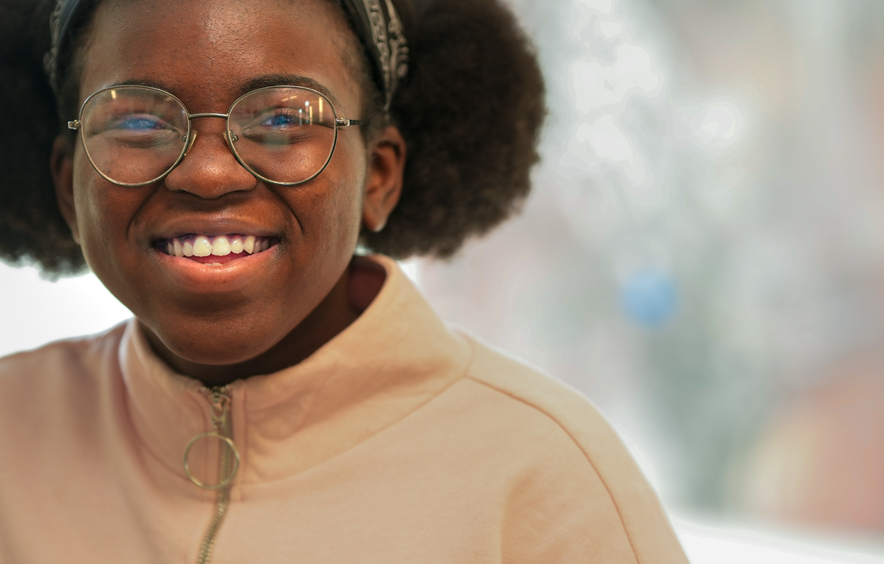 smiling student