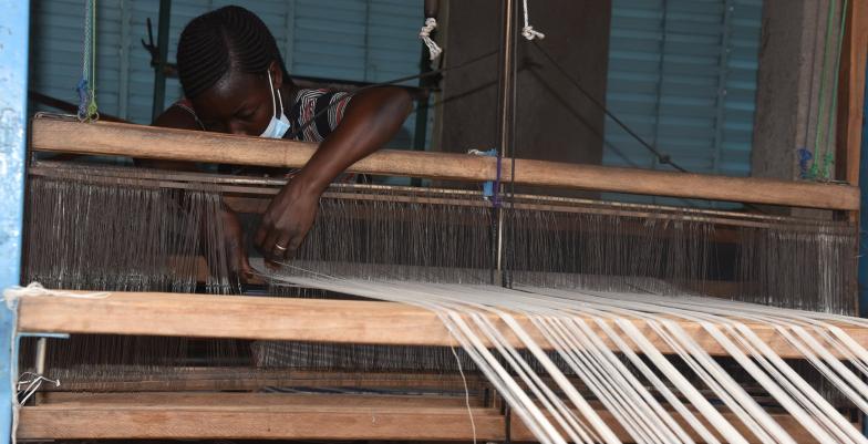 l’#UE appuie la construction d’un centre des métiers du textile, au profit de 1900 femmes 