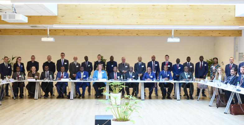 Family Photo Round Table Maritime Security.