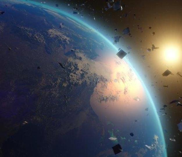 Image of space debris