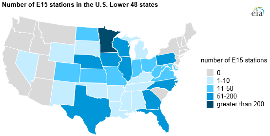 New EPA ruling expands sale of 15% ethanol blended motor gasoline