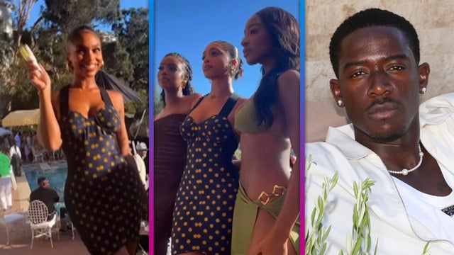 Inside Lori Harvey's Pool Party With Boyfriend Damson Idris