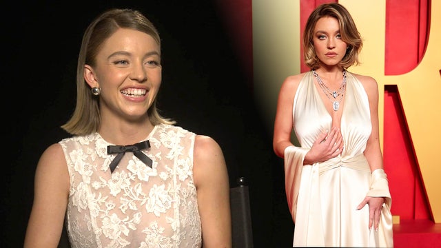 Sydney Sweeney Fangirls Over Angelina Jolie Dress Moment at Oscars After-Party (Exclusive)