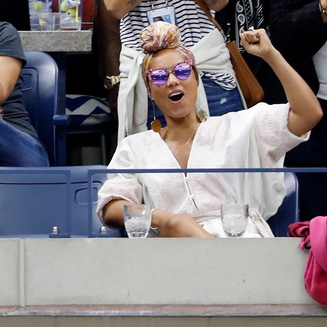 Alicia Keys at US open