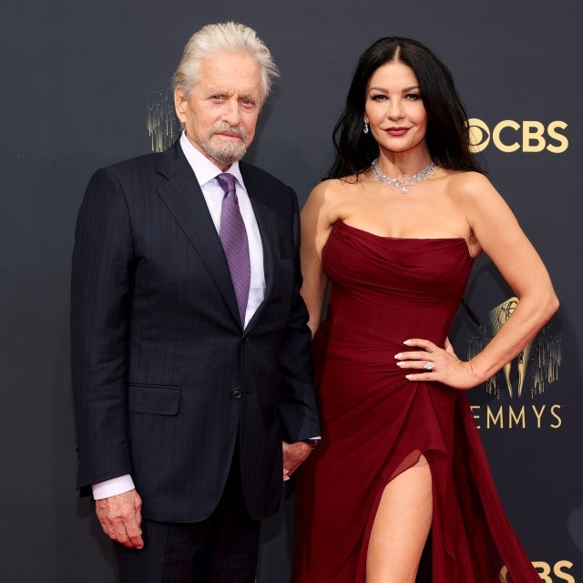 Michael Douglas and Catherine Zeta-Jones at 2021 emmys