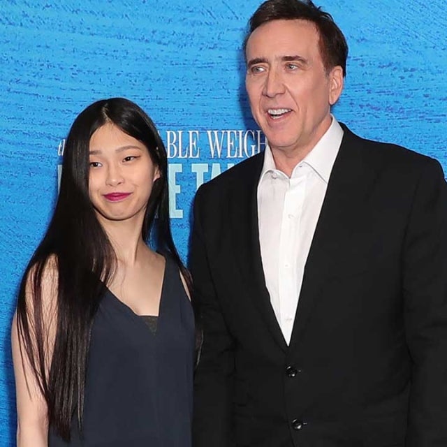 Riko Shibata and Nicolas Cage