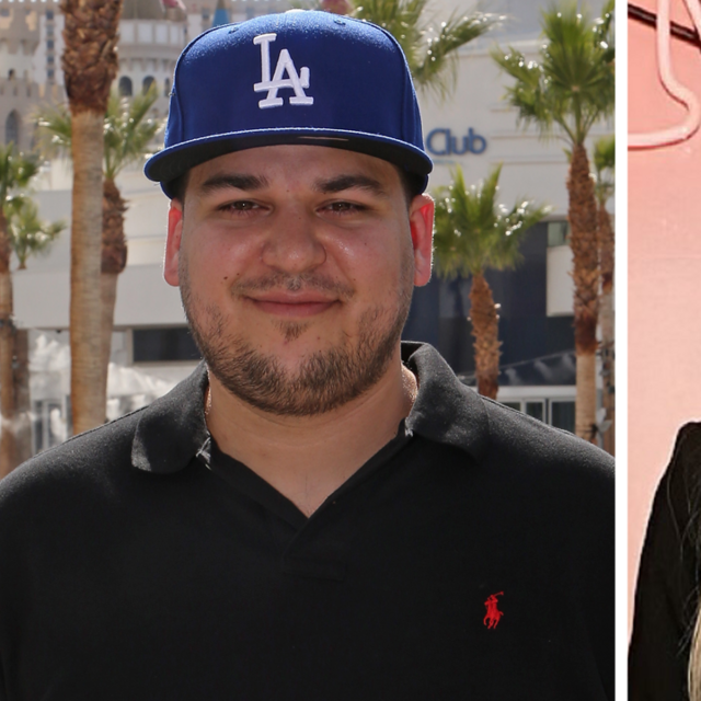 Rob Kardashian and Khloe Kardashian