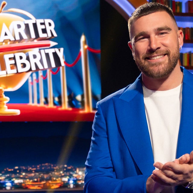 Travis Kelce Hosts 'Are You Smarter Than a Celebrity?'