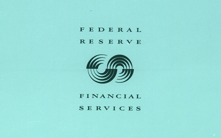 <p>Federal Reserve Financial Services logo, 1992 (via <a href="https://fraser.stlouisfed.org/title/466/item/530598?start_page=9">FRASER</a>)</p>