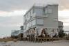 Hurricane Sandy moved sand off the beach and ocean water undermined beachfront properties. FEMA is working with many partners and organizations to assist residents affected by Hurricane Sandy. Photo by Liz Roll/FEMA 