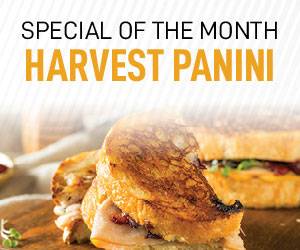 Special of the Month Harvest Panini