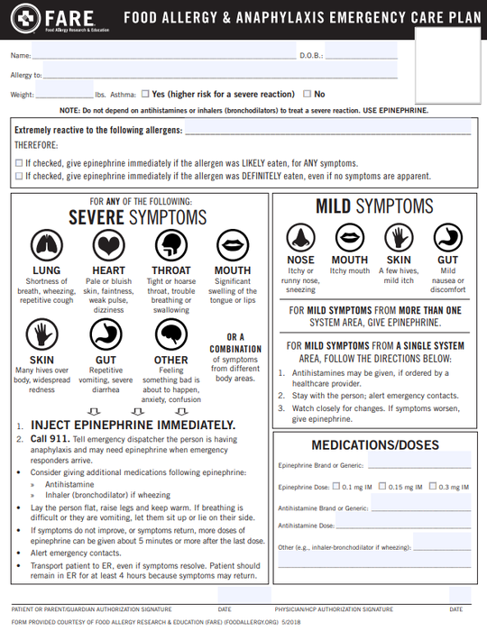 Emergency Action Plan Preview