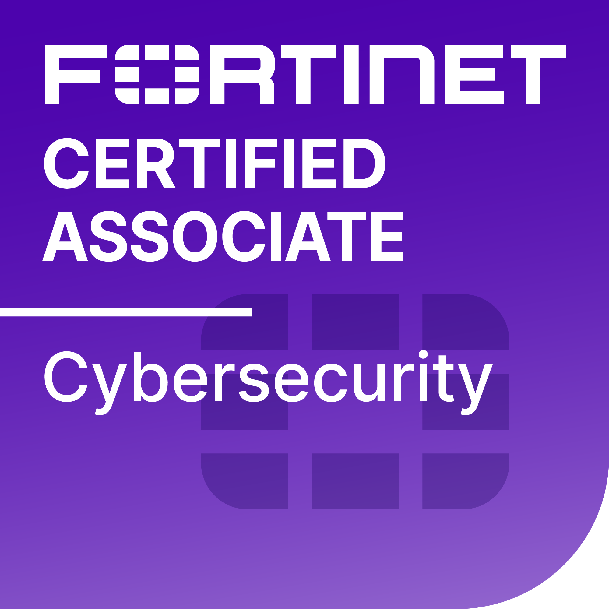 Fortinet Certified Associate (FCA) Cybersecurity