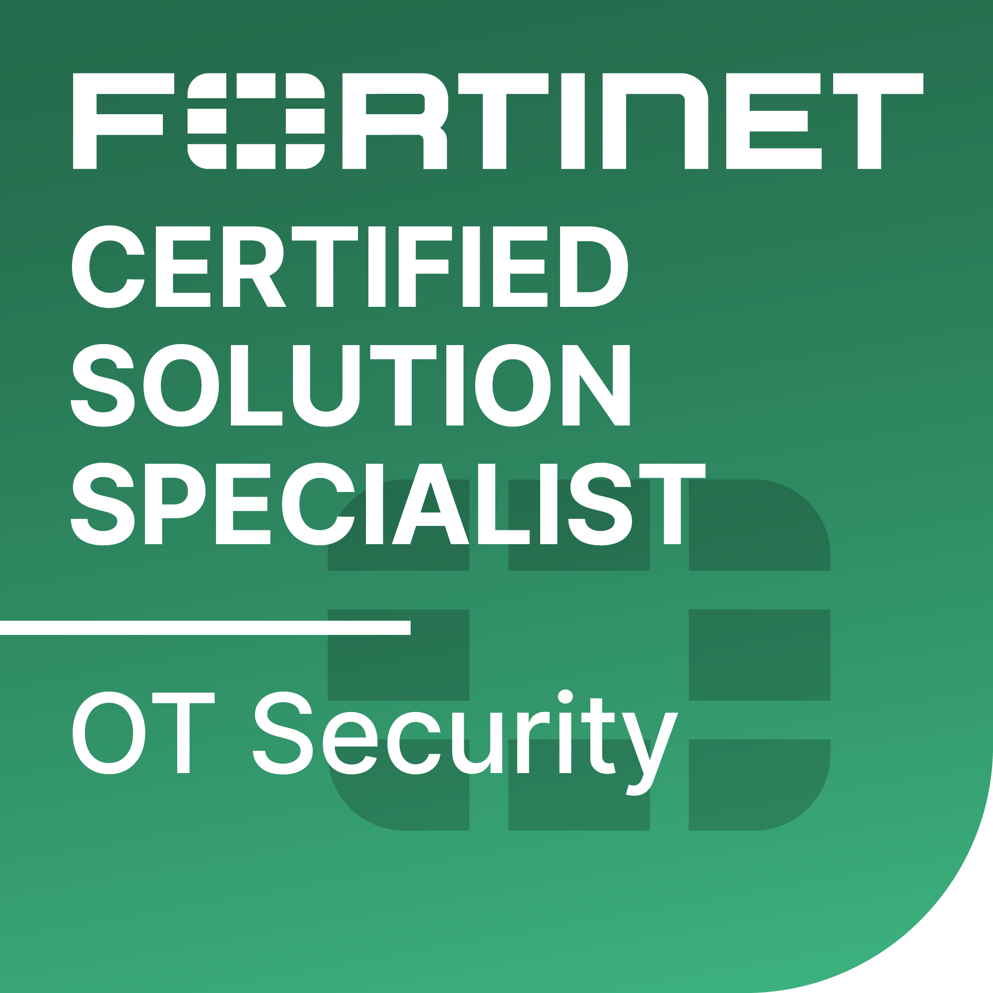 Especialista certificado en soluciones de Fortinet, Seguridad de OT