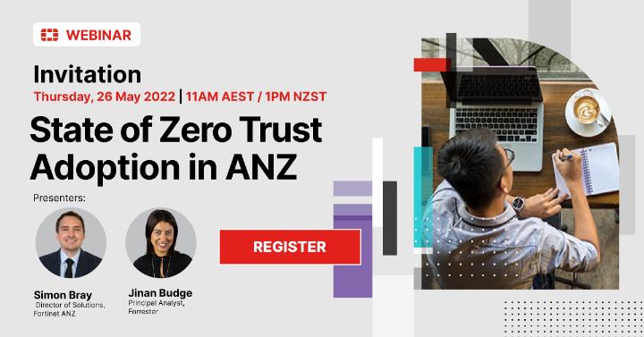 État de l’adoption du Zero Trust en ANZ