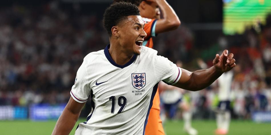 Ollie Watkins, con Inglaterra en UEFA EURO 2024