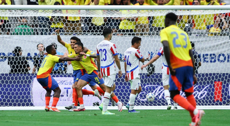 Colombia vs Paraguay en Copa América 2024