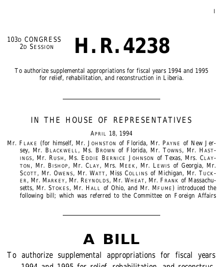 Thumbnail of bill text