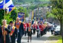 The recent Orange Order parade in Gourock.