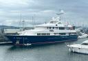 Berilda at James Watt Dock Marina